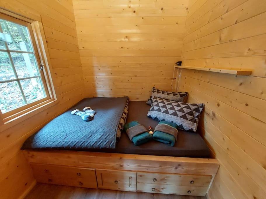 Апартаменти Tiny House Am Teich Garnsdorf Екстер'єр фото