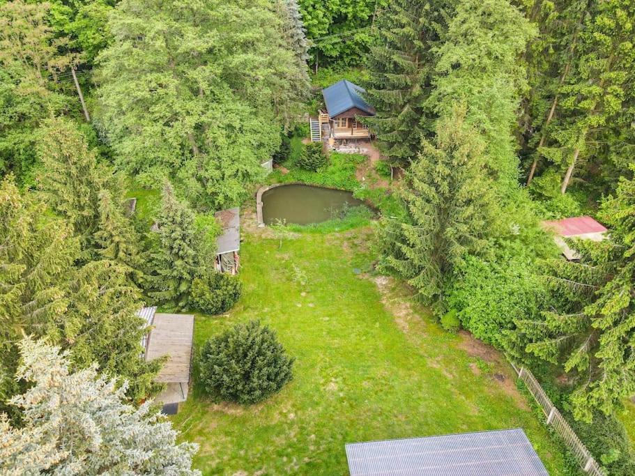 Апартаменти Tiny House Am Teich Garnsdorf Екстер'єр фото